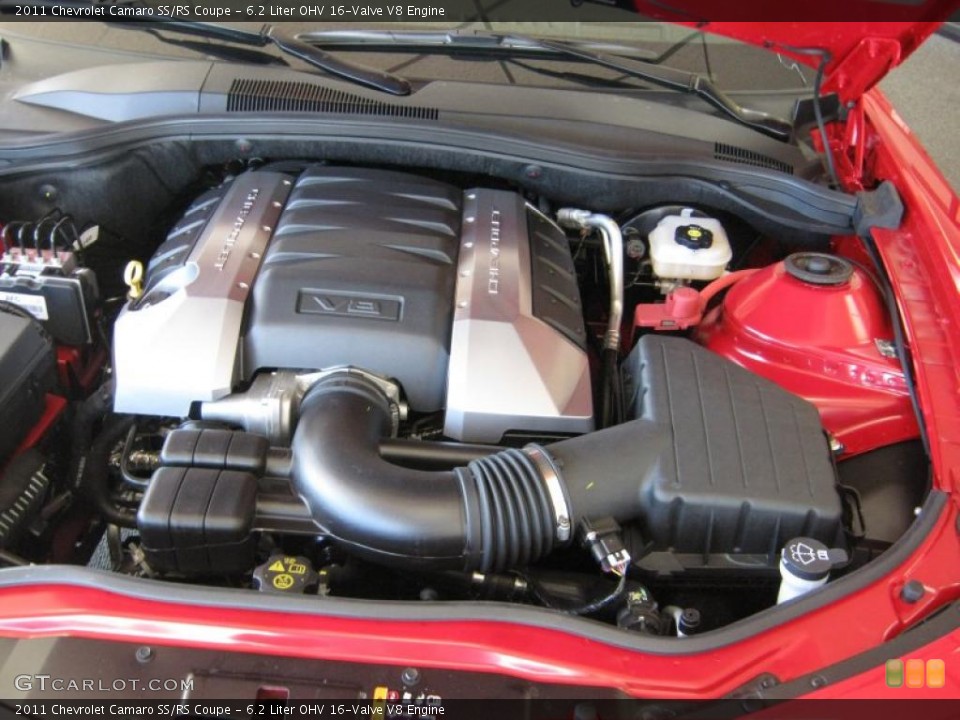 6.2 Liter OHV 16-Valve V8 Engine for the 2011 Chevrolet Camaro #38963214