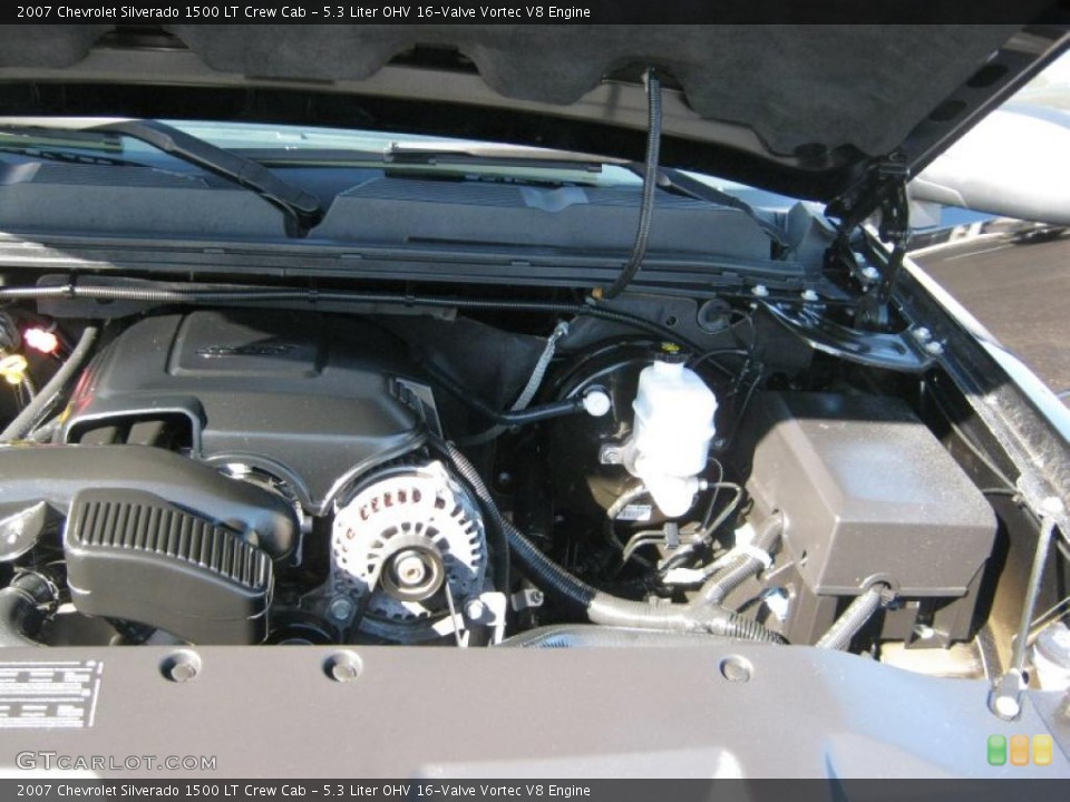 5.3 Liter OHV 16-Valve Vortec V8 Engine for the 2007 Chevrolet Silverado 1500 #38966803