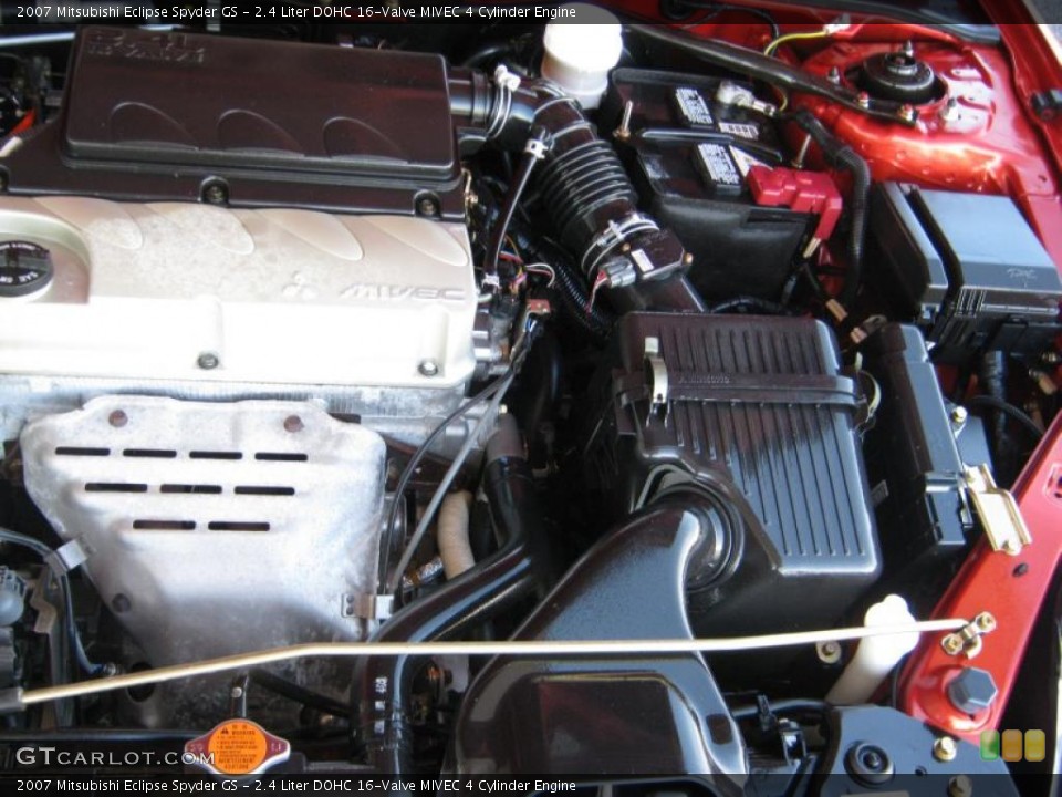 2.4 Liter DOHC 16-Valve MIVEC 4 Cylinder Engine for the 2007 Mitsubishi Eclipse #38969977