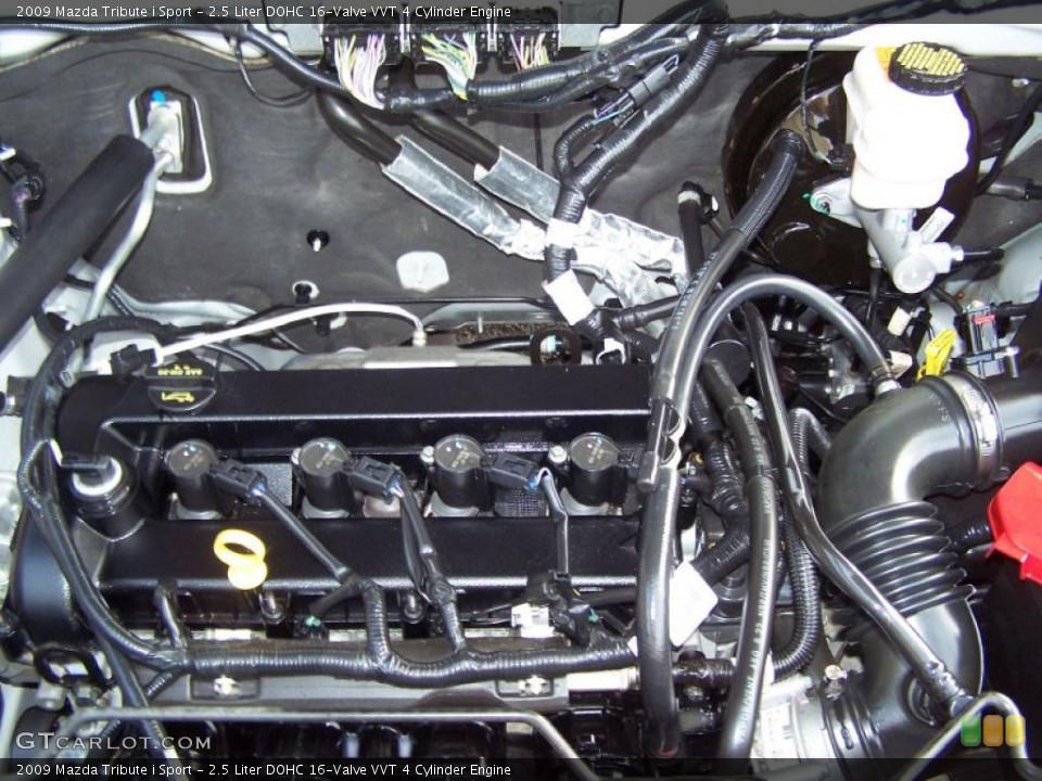 2.5 Liter DOHC 16-Valve VVT 4 Cylinder Engine for the 2009 Mazda Tribute #38974813