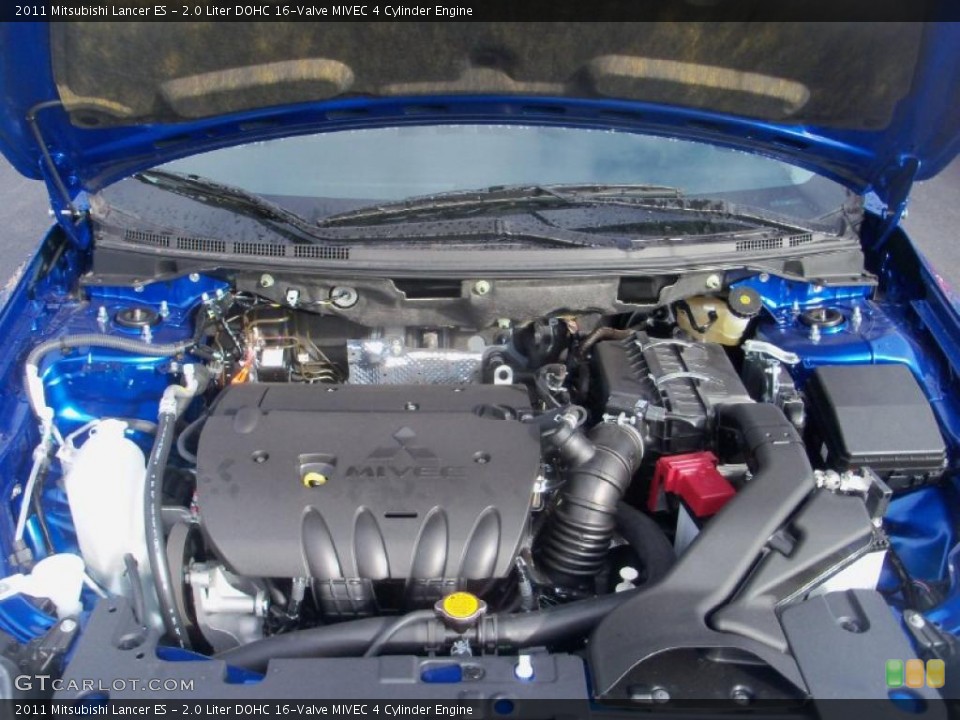 2.0 Liter DOHC 16-Valve MIVEC 4 Cylinder Engine for the 2011 Mitsubishi Lancer #38982993