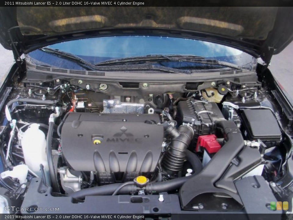 2.0 Liter DOHC 16-Valve MIVEC 4 Cylinder Engine for the 2011 Mitsubishi Lancer #38983469