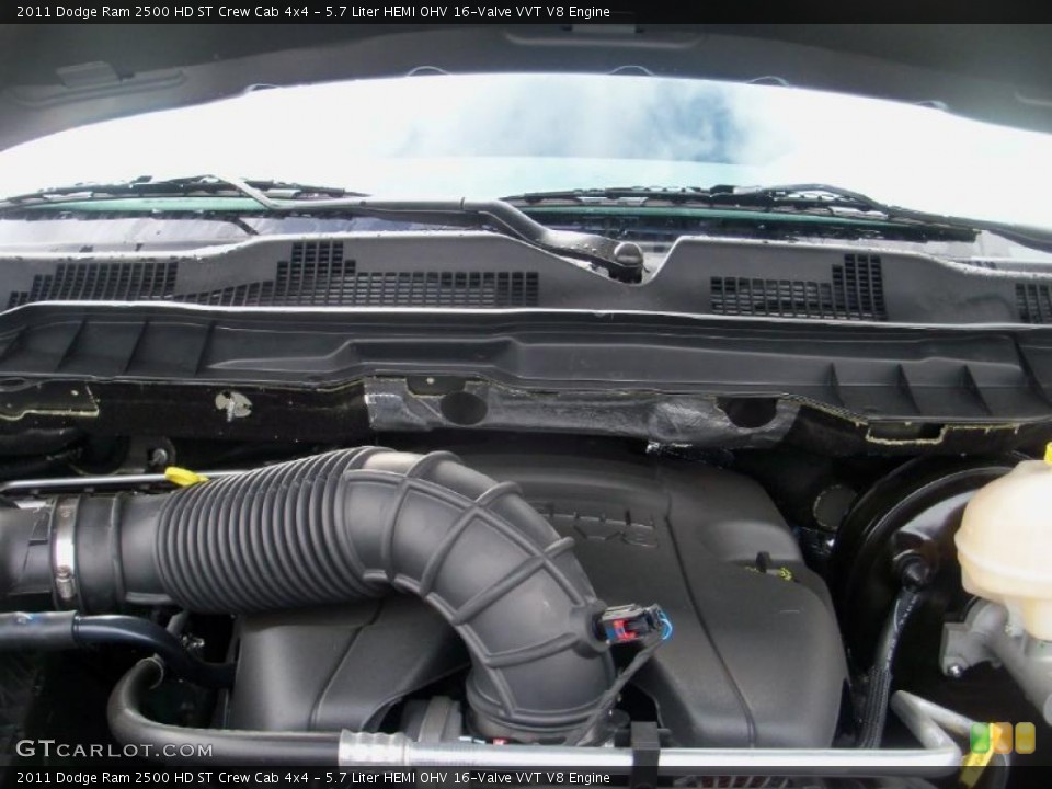 5.7 Liter HEMI OHV 16-Valve VVT V8 Engine for the 2011 Dodge Ram 2500 HD #38985885