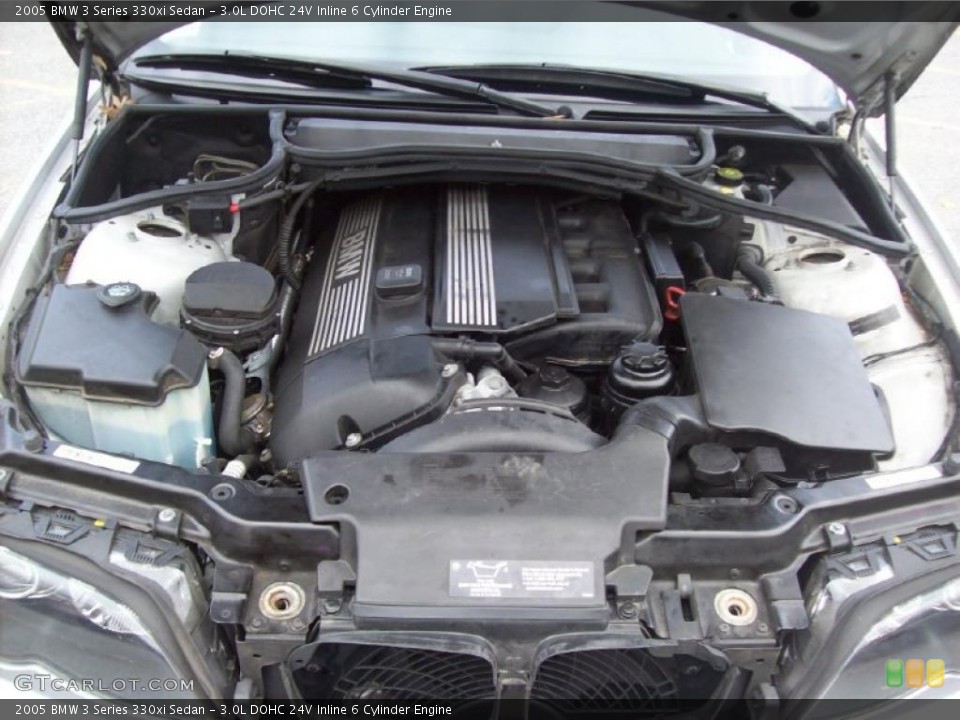 3.0L DOHC 24V Inline 6 Cylinder Engine for the 2005 BMW 3 Series #38988205
