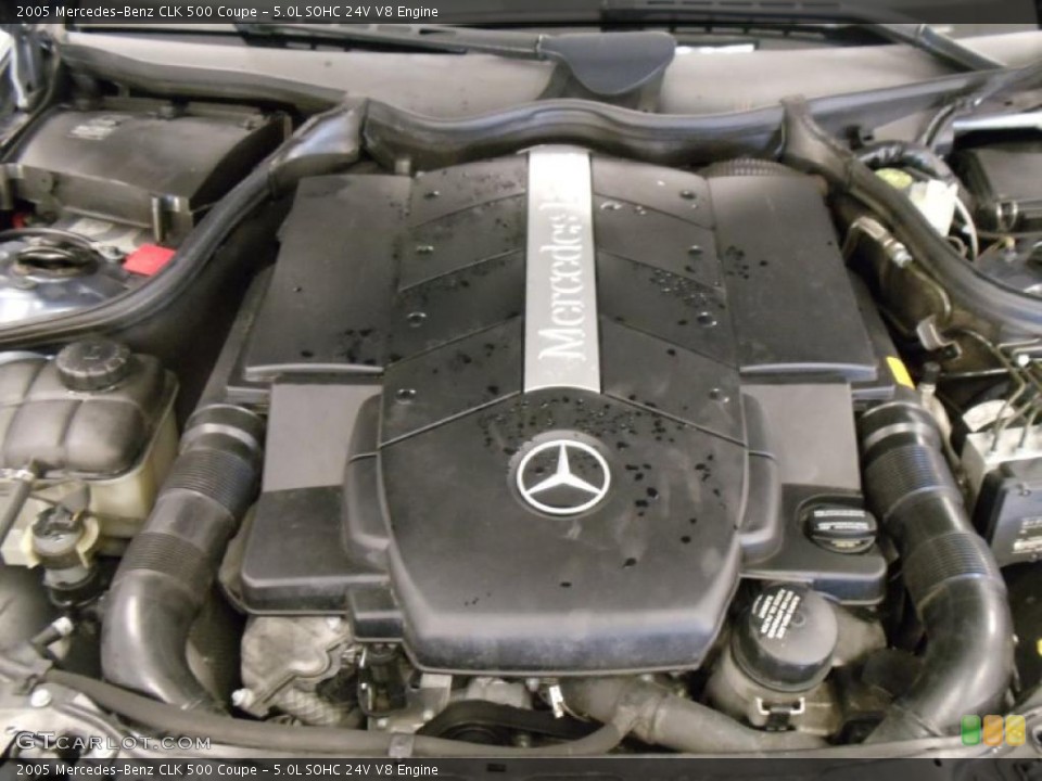 5.0L SOHC 24V V8 Engine for the 2005 Mercedes-Benz CLK #38990517
