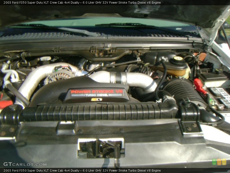 6.0 Liter OHV 32V Power Stroke Turbo Diesel V8 Engine for the 2003 Ford F350 Super Duty #38991169