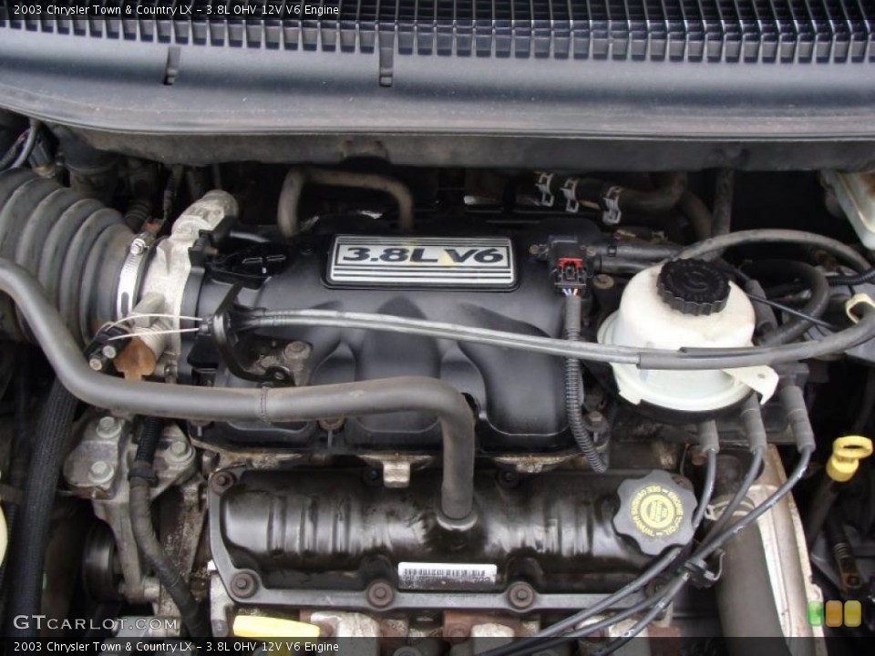 3.8L OHV 12V V6 Engine for the 2003 Chrysler Town & Country #38992325