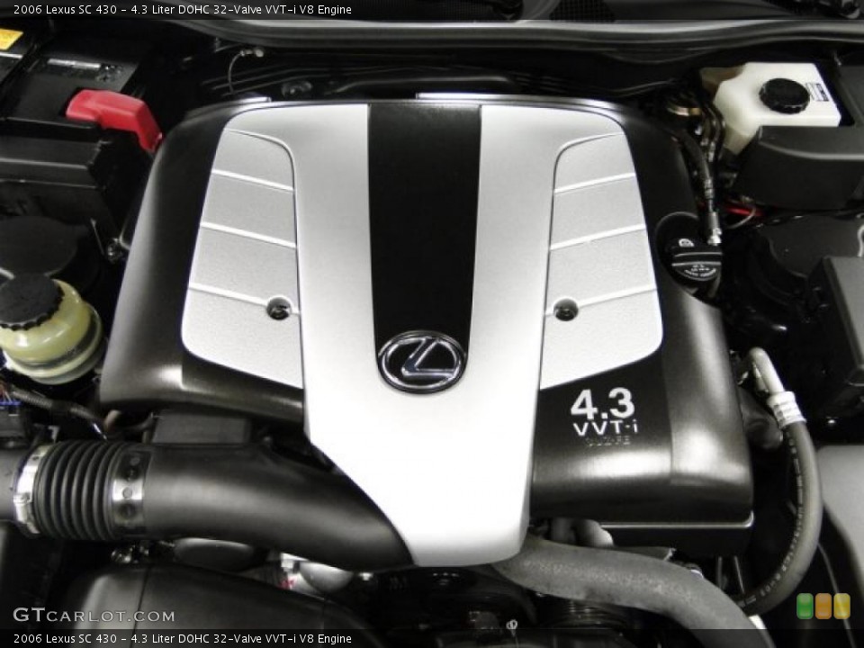 4.3 Liter DOHC 32-Valve VVT-i V8 Engine for the 2006 Lexus SC #38993341