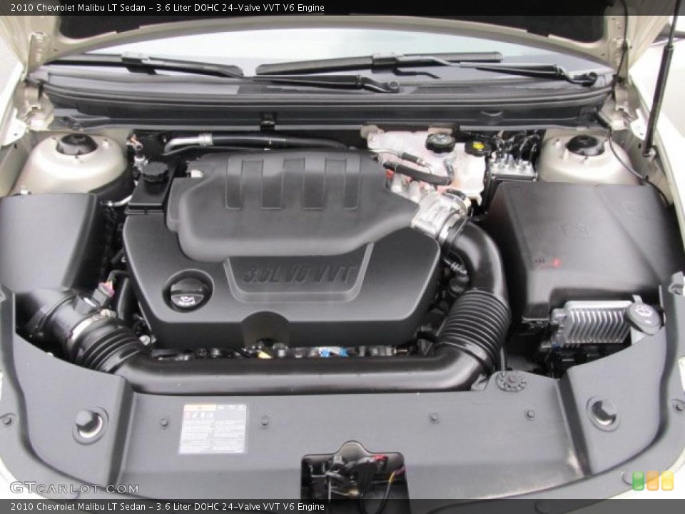 3.6 Liter DOHC 24-Valve VVT V6 Engine for the 2010 Chevrolet Malibu #39000348