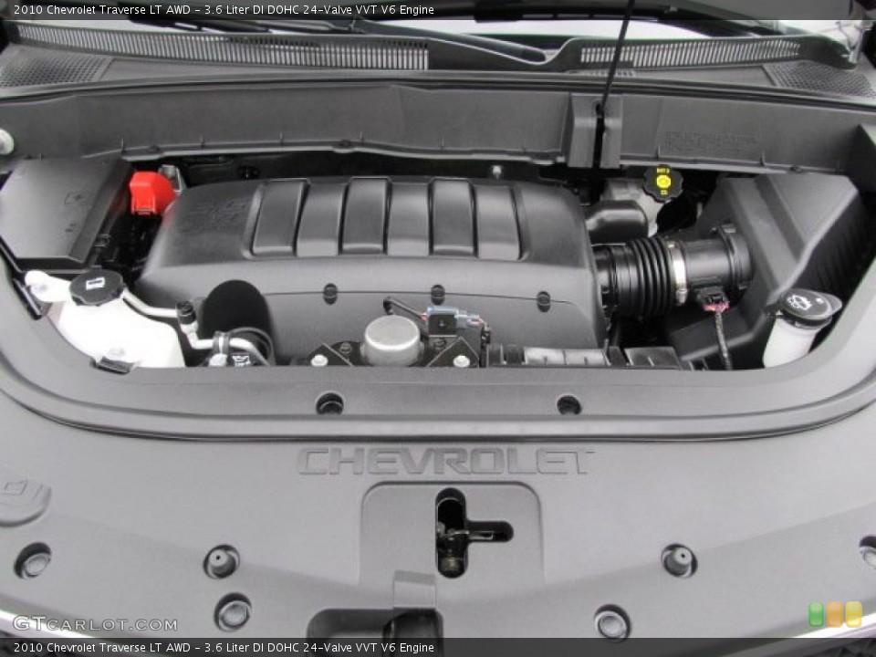 3.6 Liter DI DOHC 24-Valve VVT V6 Engine for the 2010 Chevrolet Traverse #39001858
