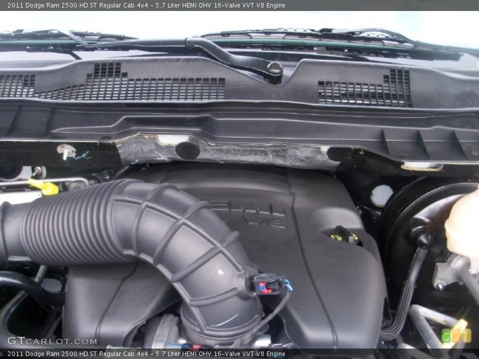 5.7 Liter HEMI OHV 16-Valve VVT V8 Engine for the 2011 Dodge Ram 2500 HD #39007319