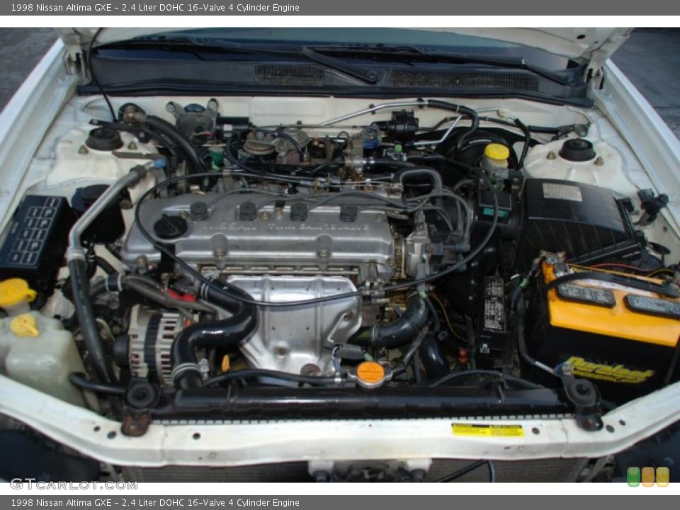 2.4 Liter DOHC 16-Valve 4 Cylinder Engine for the 1998 Nissan Altima #39008287
