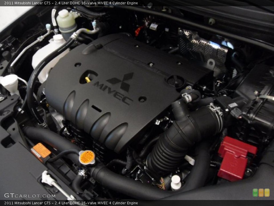 2.4 Liter DOHC 16-Valve MIVEC 4 Cylinder Engine for the 2011 Mitsubishi Lancer #39015815