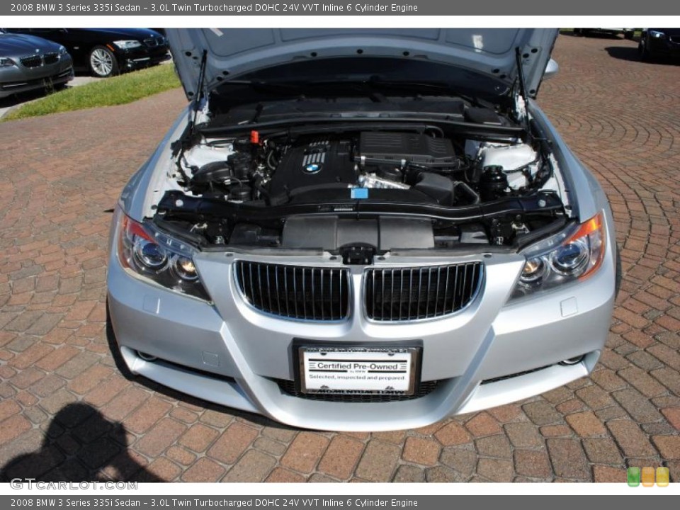 3.0L Twin Turbocharged DOHC 24V VVT Inline 6 Cylinder Engine for the 2008 BMW 3 Series #39016323
