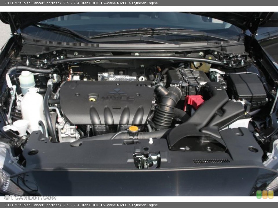 2.4 Liter DOHC 16-Valve MIVEC 4 Cylinder Engine for the 2011 Mitsubishi Lancer #39016711