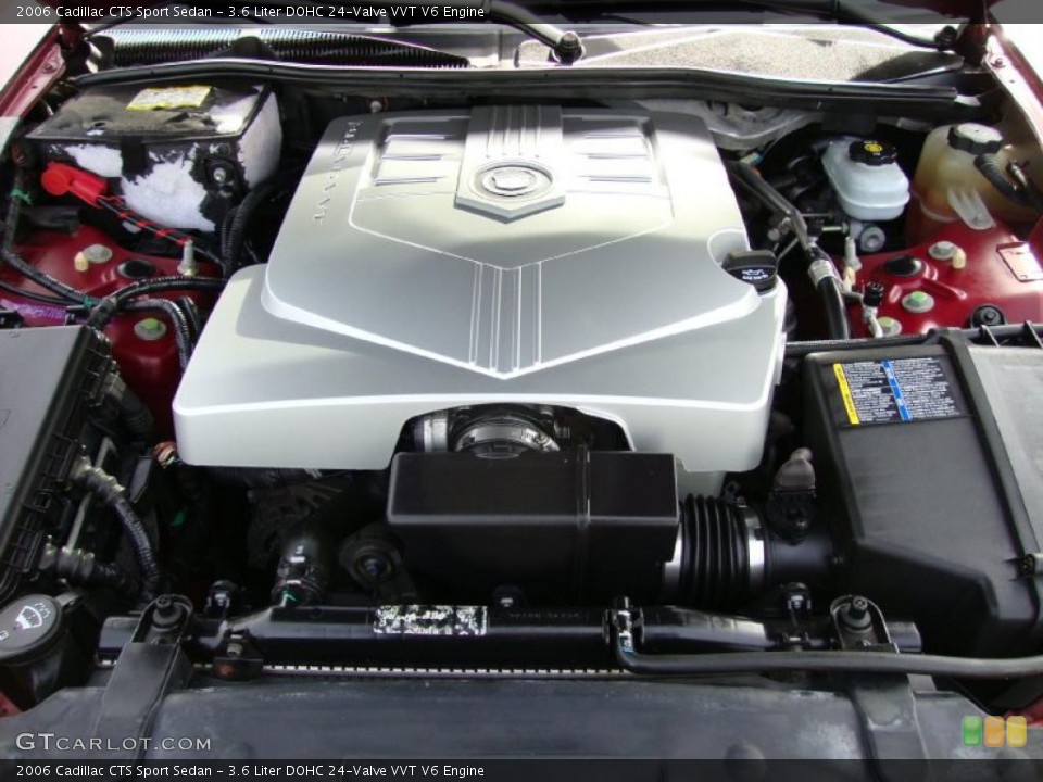 3.6 Liter DOHC 24-Valve VVT V6 Engine for the 2006 Cadillac CTS #39019691