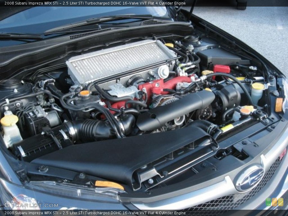 2.5 Liter STi Turbocharged DOHC 16-Valve VVT Flat 4 Cylinder Engine for the 2008 Subaru Impreza #39023995