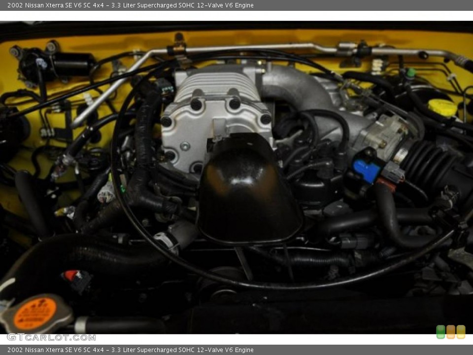 3.3 Liter Supercharged SOHC 12-Valve V6 Engine for the 2002 Nissan Xterra #39026119