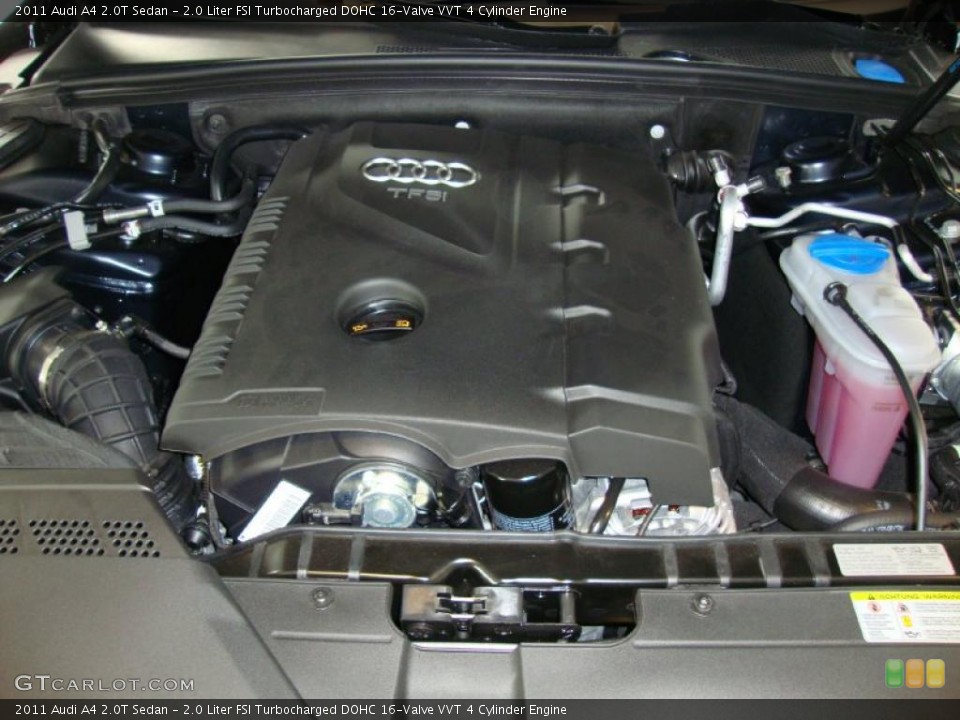 2.0 Liter FSI Turbocharged DOHC 16-Valve VVT 4 Cylinder Engine for the 2011 Audi A4 #39027565