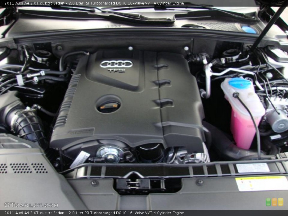 2.0 Liter FSI Turbocharged DOHC 16-Valve VVT 4 Cylinder Engine for the 2011 Audi A4 #39030243