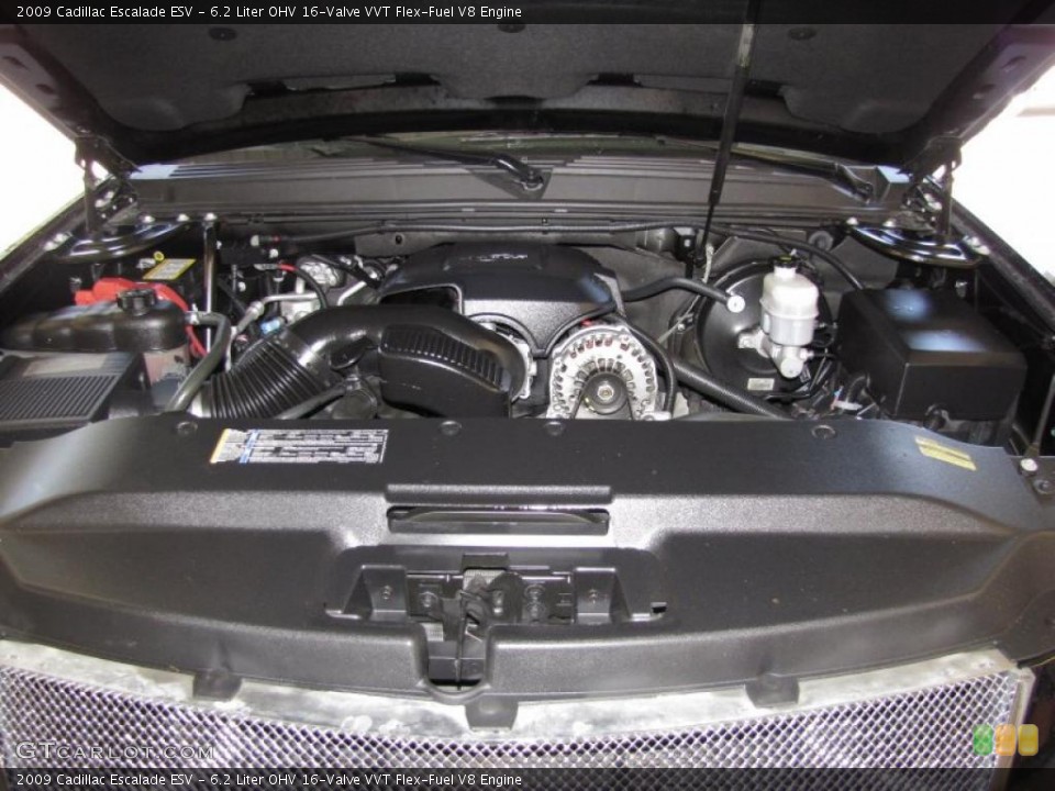 6.2 Liter OHV 16-Valve VVT Flex-Fuel V8 Engine for the 2009 Cadillac Escalade #39030963