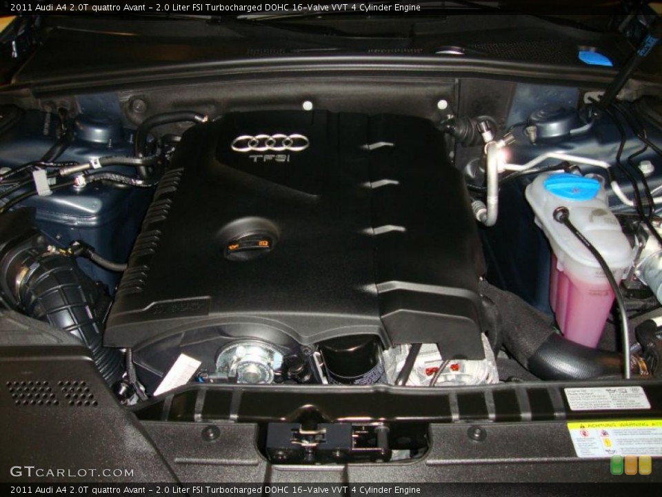 2.0 Liter FSI Turbocharged DOHC 16-Valve VVT 4 Cylinder Engine for the 2011 Audi A4 #39031371