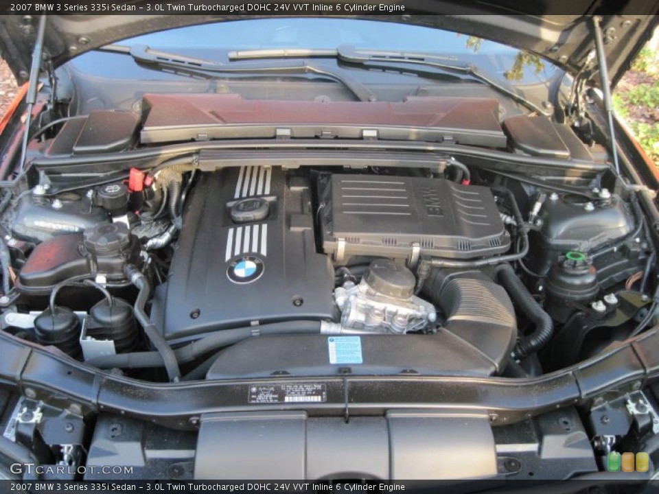 3.0L Twin Turbocharged DOHC 24V VVT Inline 6 Cylinder Engine for the 2007 BMW 3 Series #39034185