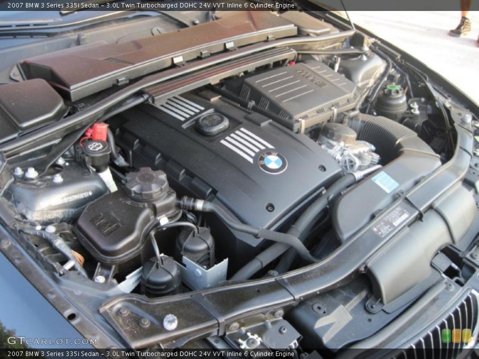 3.0L Twin Turbocharged DOHC 24V VVT Inline 6 Cylinder Engine for the 2007 BMW 3 Series #39034201