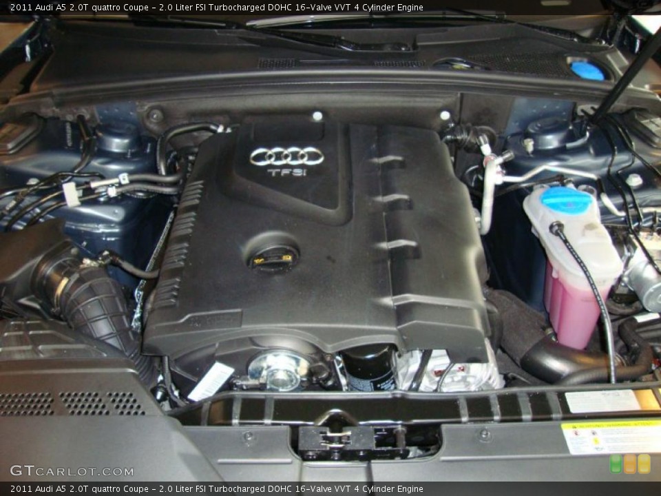 2.0 Liter FSI Turbocharged DOHC 16-Valve VVT 4 Cylinder Engine for the 2011 Audi A5 #39034269