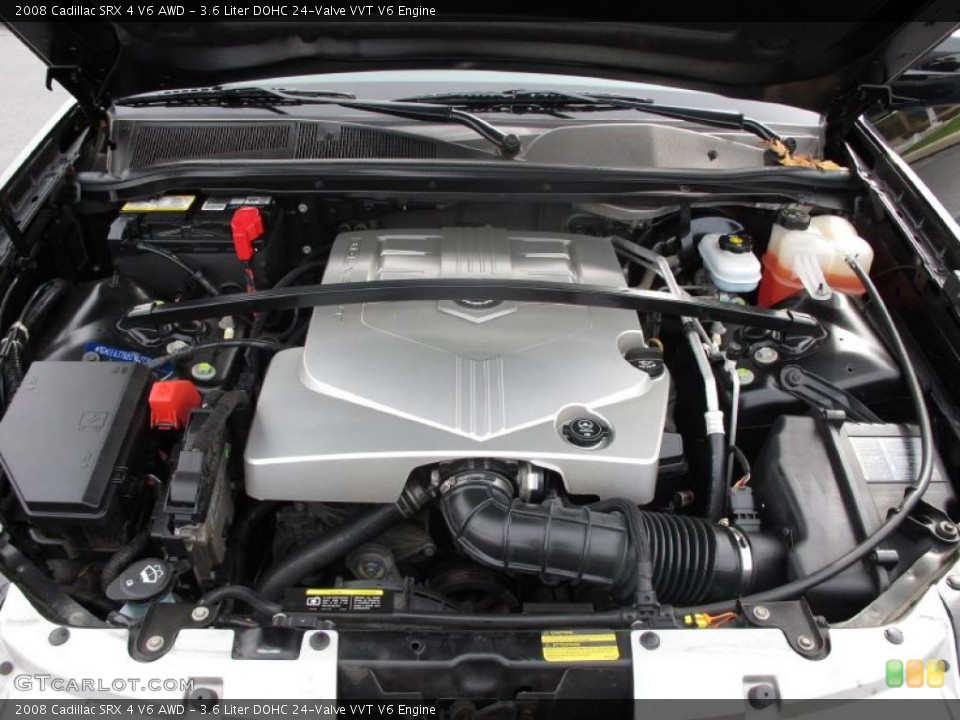 3.6 Liter DOHC 24-Valve VVT V6 Engine for the 2008 Cadillac SRX #39034710