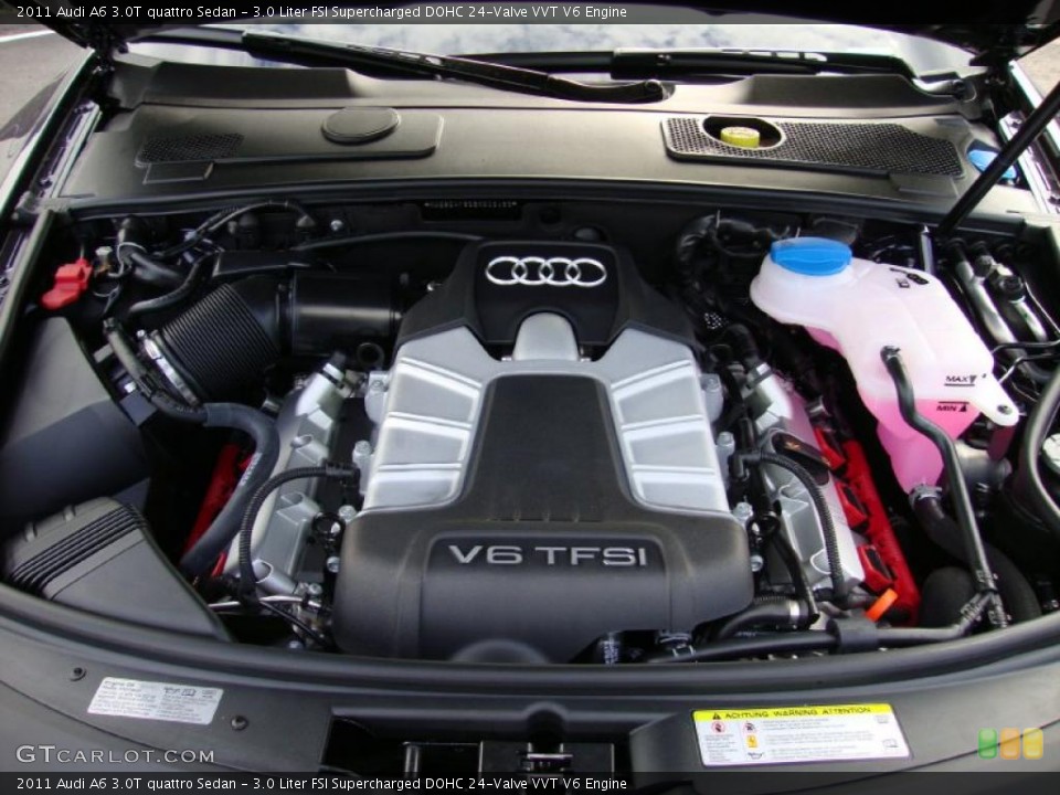 3.0 Liter FSI Supercharged DOHC 24-Valve VVT V6 Engine for the 2011 Audi A6 #39036523
