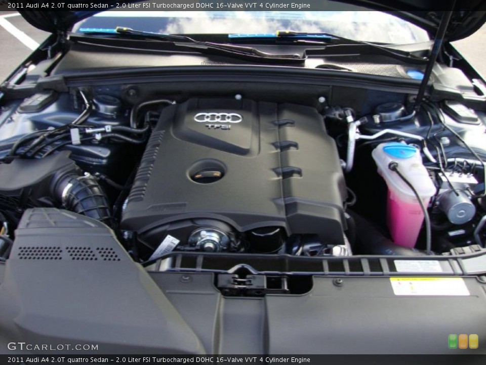 2.0 Liter FSI Turbocharged DOHC 16-Valve VVT 4 Cylinder Engine for the 2011 Audi A4 #39037851