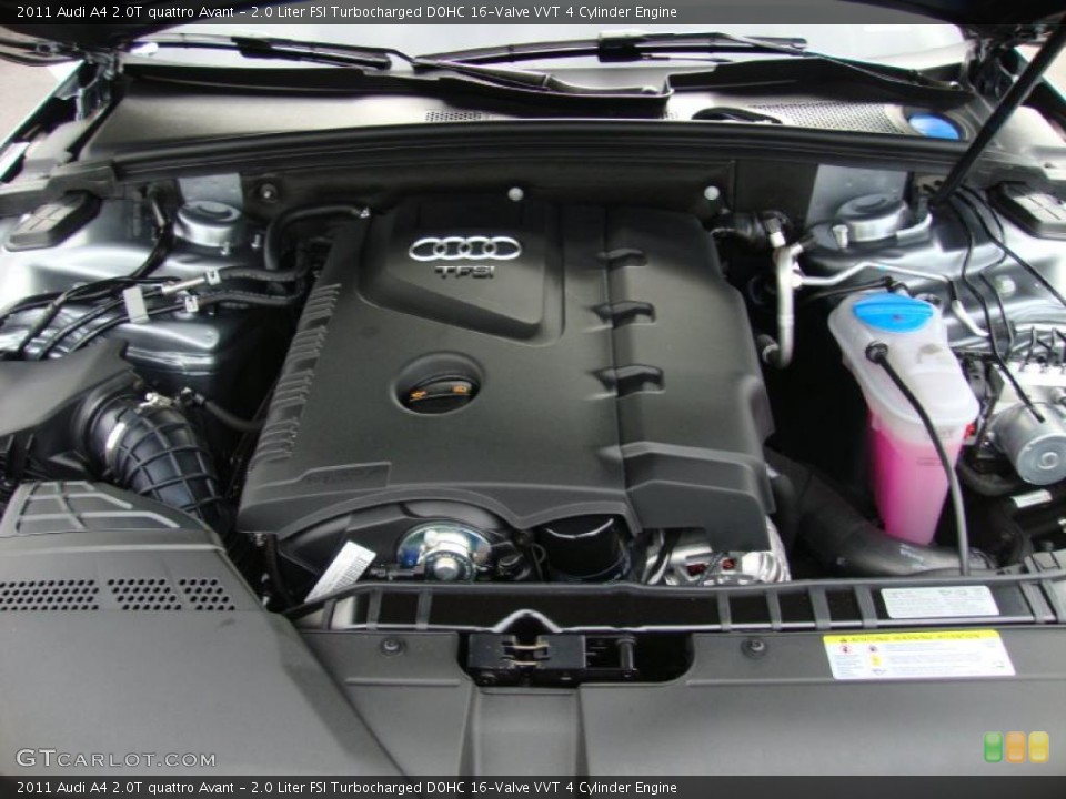 2.0 Liter FSI Turbocharged DOHC 16-Valve VVT 4 Cylinder Engine for the 2011 Audi A4 #39038415