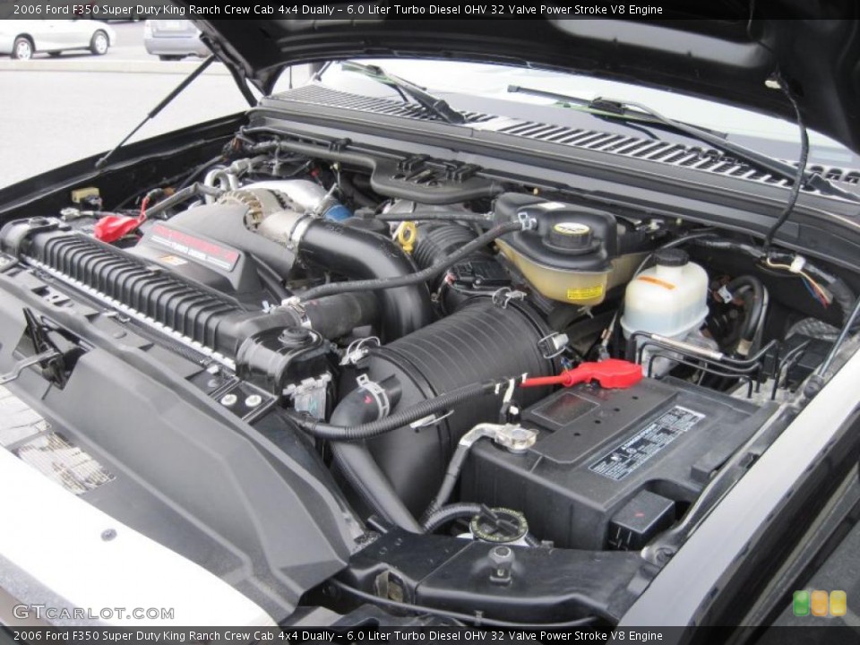 6.0 Liter Turbo Diesel OHV 32 Valve Power Stroke V8 Engine for the 2006 Ford F350 Super Duty #39039131