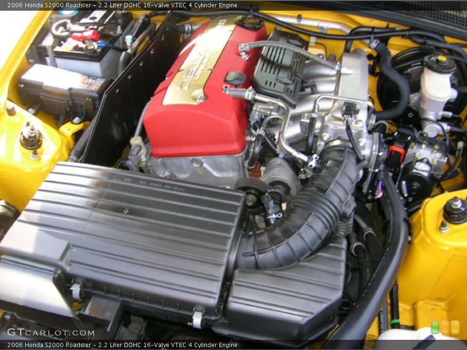 2.2 Liter DOHC 16-Valve VTEC 4 Cylinder Engine for the 2006 Honda S2000 #39040095
