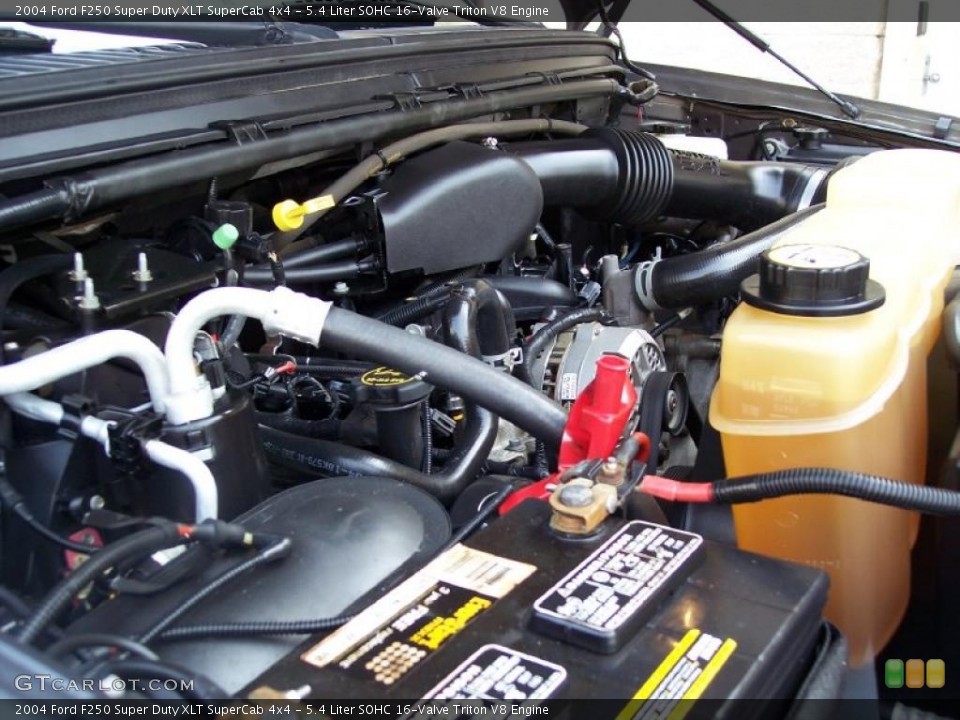 5.4 Liter SOHC 16-Valve Triton V8 Engine for the 2004 Ford F250 Super Duty #39044300