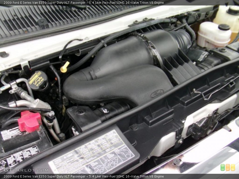 5.4 Liter Flex-Fuel SOHC 16-Valve Triton V8 Engine for the 2009 Ford E Series Van #39051552