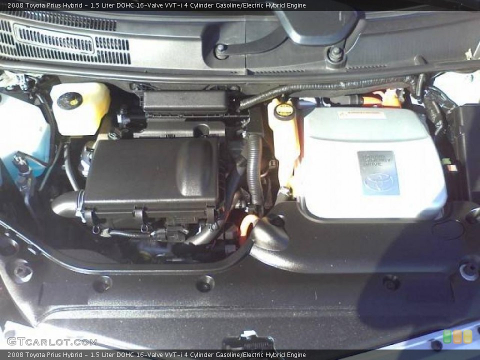 1.5 Liter DOHC 16-Valve VVT-i 4 Cylinder Gasoline/Electric Hybrid Engine for the 2008 Toyota Prius #39054496