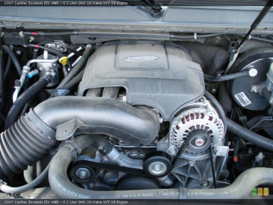 6.2 Liter OHV 16-Valve VVT V8 Engine for the 2007 Cadillac Escalade #39056196