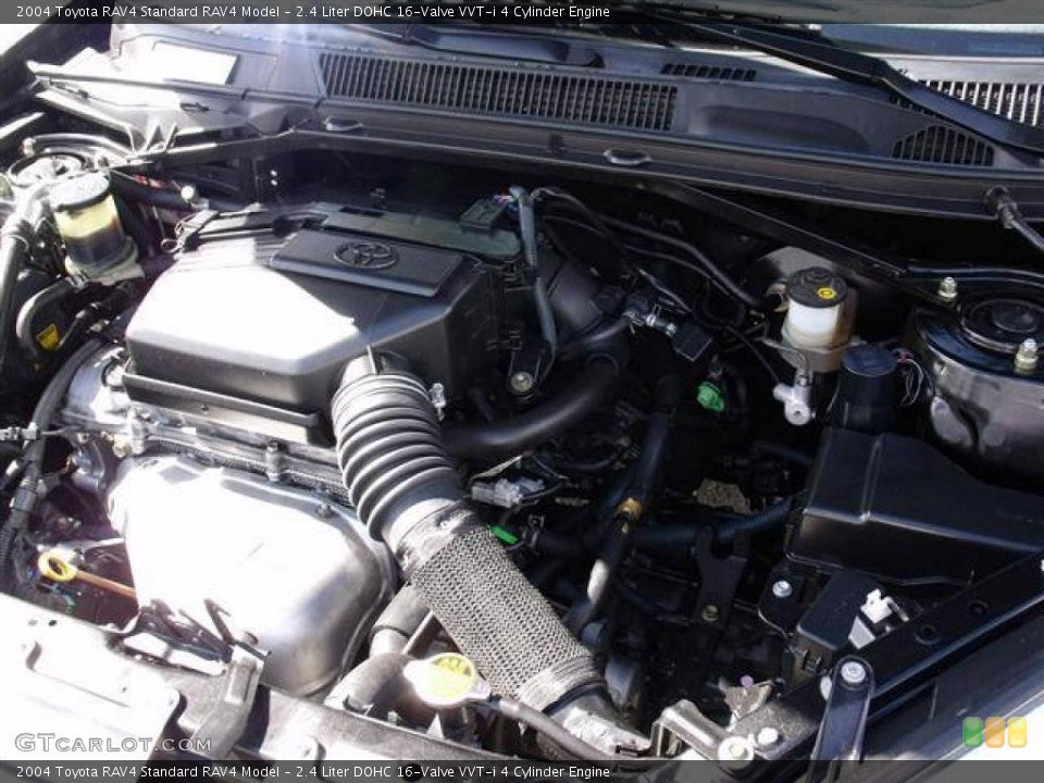 2.4 Liter DOHC 16-Valve VVT-i 4 Cylinder Engine for the 2004 Toyota RAV4 #39056296