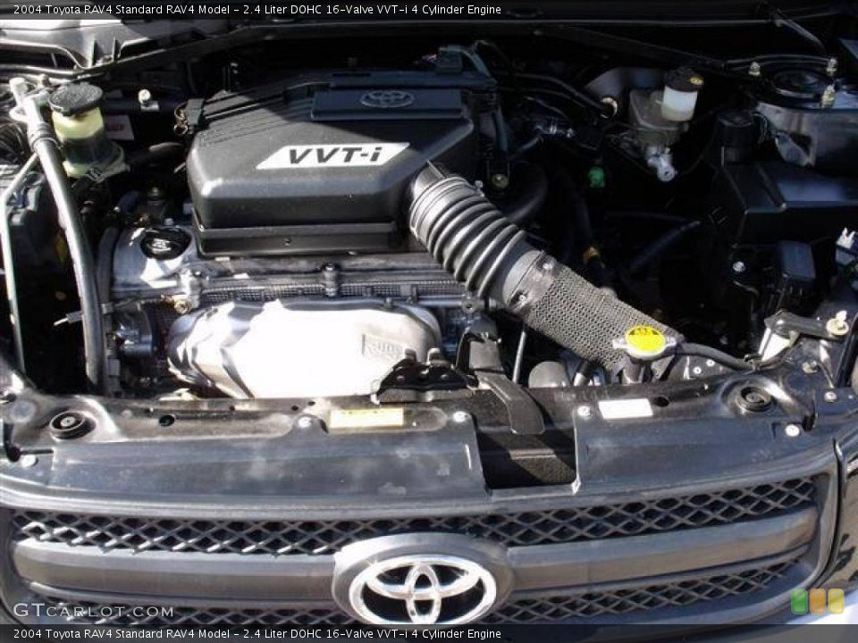 2.4 Liter DOHC 16-Valve VVT-i 4 Cylinder Engine for the 2004 Toyota RAV4 #39056332