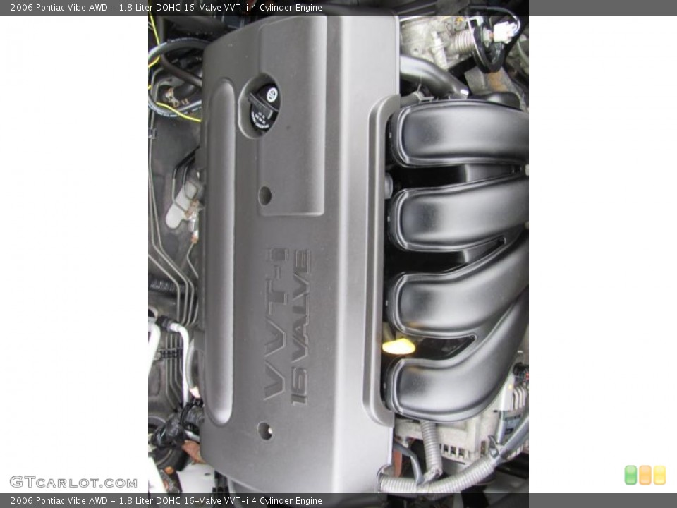 1.8 Liter DOHC 16-Valve VVT-i 4 Cylinder Engine for the 2006 Pontiac Vibe #39060923