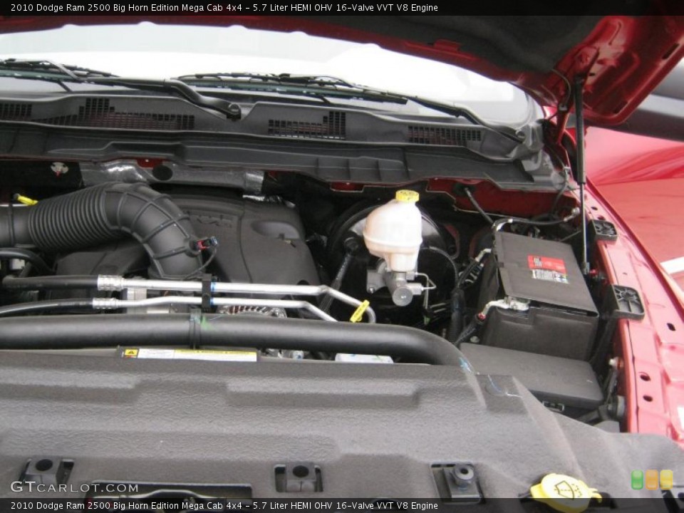 5.7 Liter HEMI OHV 16-Valve VVT V8 Engine for the 2010 Dodge Ram 2500 #39063367