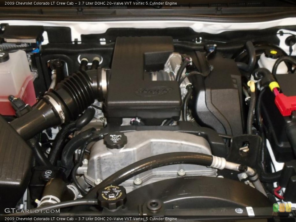 3.7 Liter DOHC 20-Valve VVT Vortec 5 Cylinder Engine for the 2009 Chevrolet Colorado #39066519