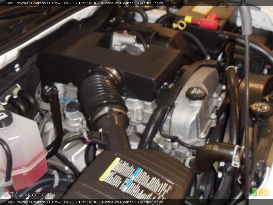 3.7 Liter DOHC 20-Valve VVT Vortec 5 Cylinder Engine for the 2009 Chevrolet Colorado #39066579