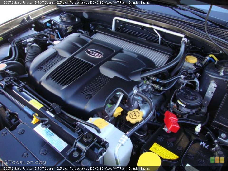 2.5 Liter Turbocharged DOHC 16-Valve VVT Flat 4 Cylinder Engine for the 2007 Subaru Forester #39069575