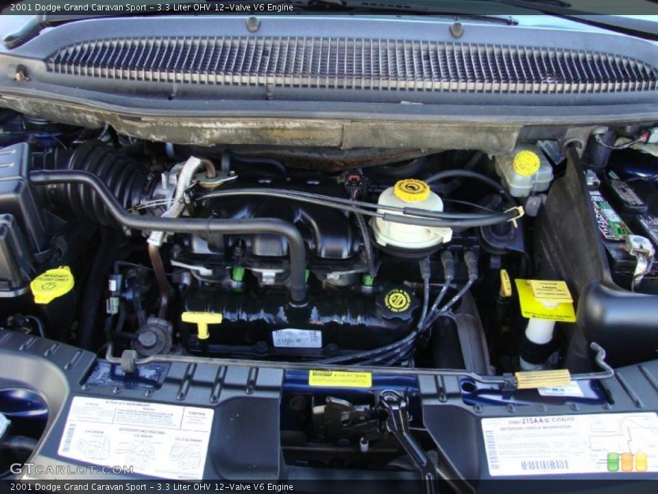 3.3 Liter OHV 12-Valve V6 Engine for the 2001 Dodge Grand Caravan #39071131