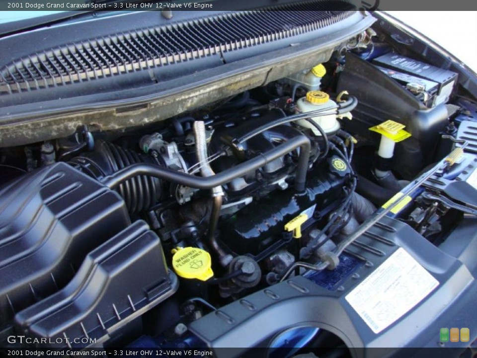 3.3 Liter OHV 12-Valve V6 Engine for the 2001 Dodge Grand Caravan #39071171