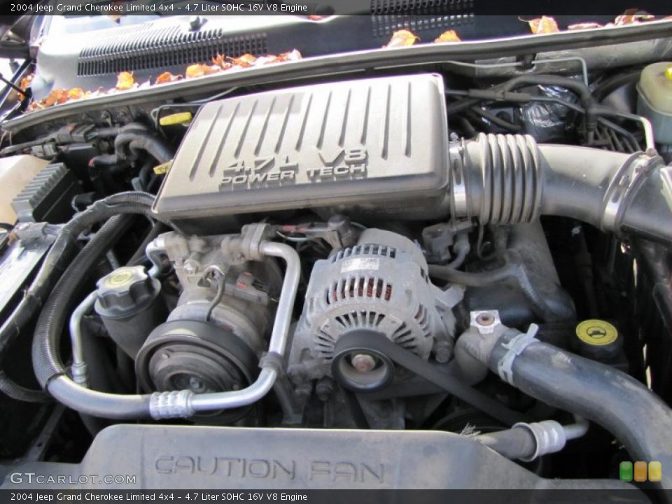 4.7 Liter SOHC 16V V8 Engine for the 2004 Jeep Grand Cherokee #39073251