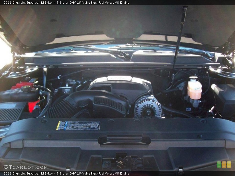 5.3 Liter OHV 16-Valve Flex-Fuel Vortec V8 Engine for the 2011 Chevrolet Suburban #39073635